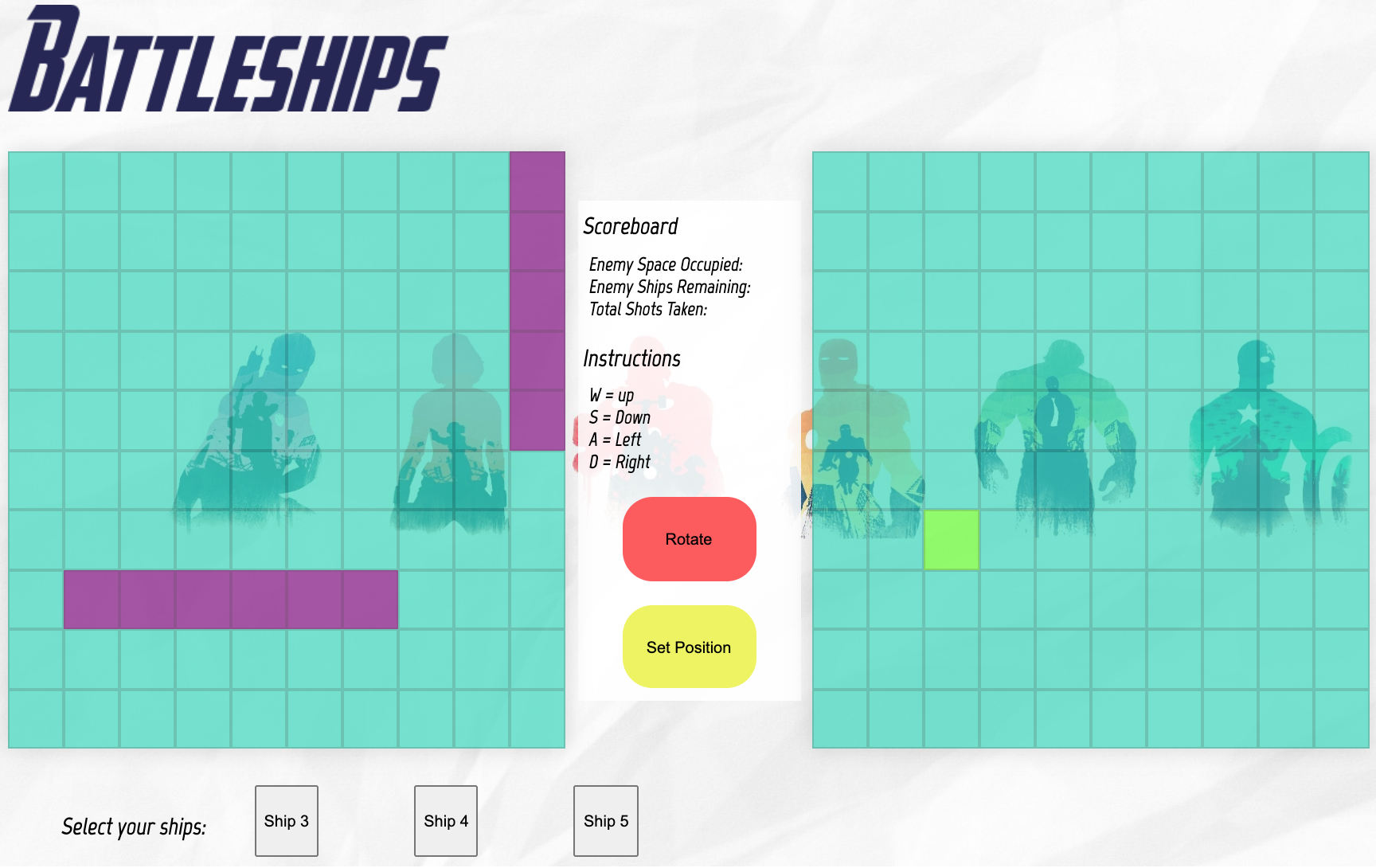 project 1 homepage